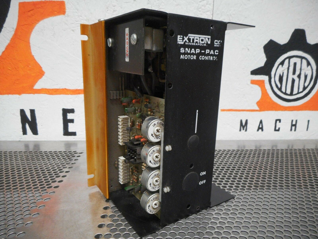 EXTRON M8208-04-0716 Snap Pac Motor Contol 180A 1Phase 50/60Hz Used W/ Warranty