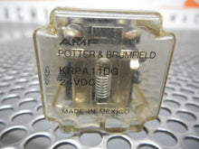 Load image into Gallery viewer, Potter &amp; Brumfield KRPA11DG 24VDC Relay 8 Pin Idec SR2P-06 Relay Socket Warranty
