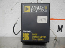 Load image into Gallery viewer, Analog Devices Model 906 Logic Power Supply 5VDC 250mA Used With Warranty
