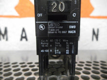 Load image into Gallery viewer, Siemens BQD 20A Circuit Breakers 277VAC 125VDC SWD HACR With Warranty (Lot of 3)
