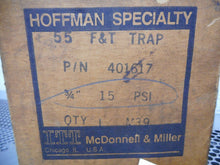 Load image into Gallery viewer, Hoffman 401617 Model 55 Float &amp; Thermostatic Trap 15PSIG 3/4&quot;NPT New
