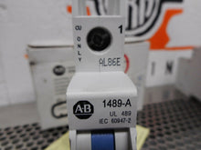 Load image into Gallery viewer, Allen Bradley 1489-A1C130 Ser A Circuit Breakers 13A 1Pole 277VAC 48VDC New (2)
