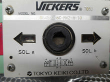 Load image into Gallery viewer, Vickers DG4S-5-6C-MW2-H-10 Hydraulic Solenoid Valve VA10166A DC24V Solenoid Coil
