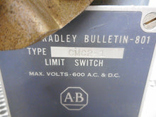 Load image into Gallery viewer, Allen Bradley 801-CMC2-1 Limit Switch 600V AC/DC New Old Stock
