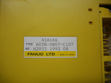 Load image into Gallery viewer, FANUC AIA16G A03B-0807-C107 Input Module Nice Shape Used With Warranty

