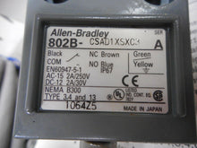 Load image into Gallery viewer, Allen Bradley 802B-CSAD1XSXC3 Ser A Limit Switch AC-15 2A 250V DC-12 2A 30V NEW
