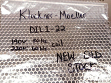 Load image into Gallery viewer, Klockner-Moeller DIL1-22 55A Contactor 190V 50Hz 220V 60Hz Coil New Old Stock
