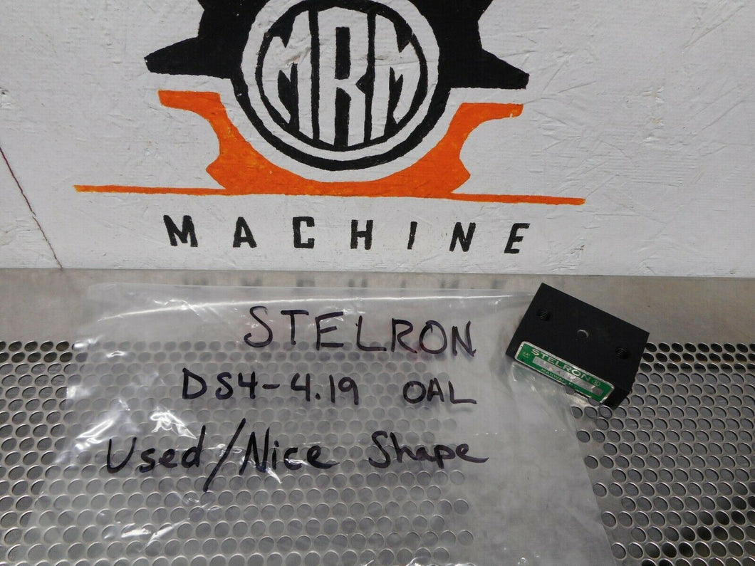STELRON DS4-4.19 0AL Pneumatic Slide Unit Used With Warranty