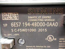 Load image into Gallery viewer, Siemens 6ES7 194-4BD00-0AA0 Communications Module Simatic 200PRO Used Warranty
