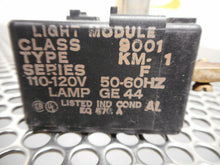 Load image into Gallery viewer, Square D 9001-KM-1 Ser F GE44 Light Module 110-120V 50/60Hz No Bulb W/ Warranty
