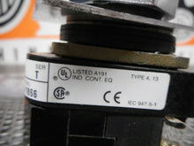 Load image into Gallery viewer, Allen Bradley 800T-FXP16A1 Ser T Illuminated Pushbutton 120V &amp; 40171-002-01 Used
