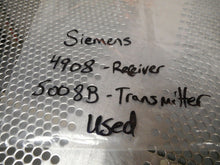 Load image into Gallery viewer, Siemens 4908 Receiver &amp; 5008B Transmitter Used With Warranty
