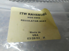 Load image into Gallery viewer, ITW Ransburg HGS-5902 Regulator Assembly New Old Stock
