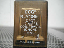 Load image into Gallery viewer, Philips ECG RLY1045 10A 120VAC Relay DPDT &amp; Potter &amp; Brumfield 27E122 Socket
