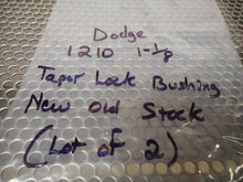 Load image into Gallery viewer, Dodge 1210 1-1/8 Taper Lock Bushings New Old Stock (Lot of 2)
