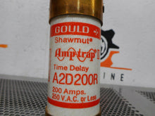 Load image into Gallery viewer, Gould Shawmut Amp-Trap A2D200R Time Delay Fuse 200A 600V New
