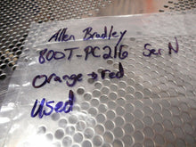 Load image into Gallery viewer, Allen Bradley 800T-PC216 Ser N Cluster Pilot Light 120V 4.6W Used With Warranty
