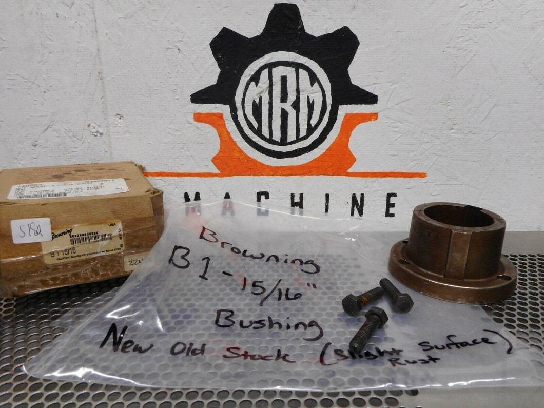 Browning B 1-15/16 Split Taper Lock Bushing New Old Stock (Slight Surface Rust)