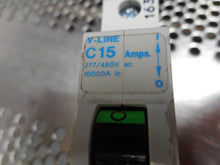 Load image into Gallery viewer, General Electric V07115 C15 V-Line Circuit Breaker 15A 1 Pole Used With Warranty
