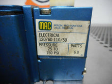 Load image into Gallery viewer, Mac Valves 6211A-000-PM-111DA Solenoid Valve 120/60-110/50 6.8Watts W/ Warranty

