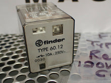 Load image into Gallery viewer, Finder Type 60.12 Relay 10A 250V 120VAC Coil 8 Pin Used With Warranty

