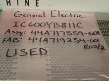Load image into Gallery viewer, General Electric IC600YB811C Input Module Asm. No. 44A717559-G01 Used Warranty
