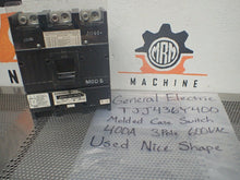 Load image into Gallery viewer, General Electric TJJ436Y400 Molded Case Circuit Breaker 400A 3Pole 600VAC Used
