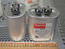Load image into Gallery viewer, Dayton 2GU12 Capacitors 15uF 440VAC (VCA) 50/60Hz New (Lot of 2)
