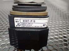 Load image into Gallery viewer, Allen Bradley (1) 800T-P16 Ser T Pilot Light &amp; (1) 800T-A Ser T Push Button Used
