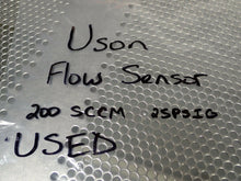 Load image into Gallery viewer, Uson Flow Sensor 200 SCCM 25PSIG Used With Warranty
