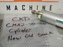 Load image into Gallery viewer, CKD CMA2-40-100 Cylinder 0.1-0.7 4&quot; Stroke New Old Stock
