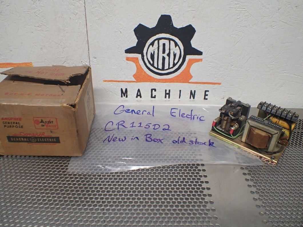 General Electric CR115D2 Proximity Limit Switch 115VAC Power Supply 60Hz
