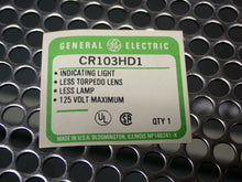 Load image into Gallery viewer, General Electric CR103HD1 Indicating Lights 125V New Old Stock (Lot of 2)
