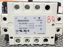 Load image into Gallery viewer, Carlo Gavazzi RZ3A40D25 Solid State Relay 25A 400VAC 4-32VDC Used (Lot of 2)
