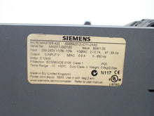 Load image into Gallery viewer, Siemens 6SE6420-2UC11-2AA0 Micromaster 420 AC Drive 200-240V Used With Warranty - MRM Machine
