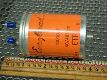 Load image into Gallery viewer, Eurofarad 10000 uF 40/48Vcc ETF Capacitor Used With Warranty
