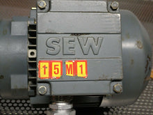 Load image into Gallery viewer, SEW WAF20DT71D4/MM03/BW1 Gearmotor kW 0.075/0.37/S1 50/60Hz 380-500V W/ Warranty
