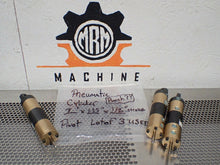 Load image into Gallery viewer, Pneumatic Cylinders 1&quot; X 1.25&quot; x 1/2&quot; Stroke Pivot Used With Warranty (Lot of 3) - MRM Machine

