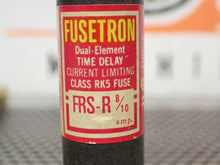 Load image into Gallery viewer, Buss Fusetron FRS-R-8/10 Dual Element Fuses 8/10A 600VAC New No Box (Lot of 18)
