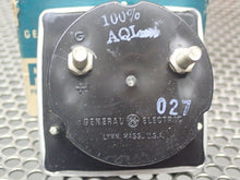 Load image into Gallery viewer, General Electric 50-152111LELE2 Panel Meter 0-2 DC Amperes New Old Stock
