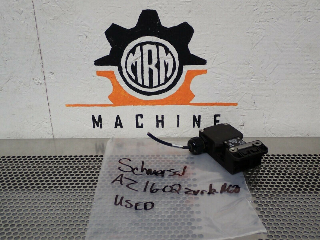 Schmersal AZ16-02zvrk-M20 Safety Interlock Switch Used With Warranty