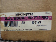 Load image into Gallery viewer, SPX HYTEC 10029 Sequence Valve Manifold Port New Old Stock
