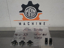 Load image into Gallery viewer, Allen Bradley (3) W-33 &amp; (2) N-15 Heater Elements Used With Warranty (Lot of 5)
