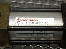 Load image into Gallery viewer, Norgren Type TC 3/8-REV #C Cylinder 3/4&quot; Bore 1&quot; Stroke Used With Warranty
