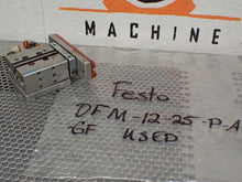 Load image into Gallery viewer, Festo DFM-12-25-P-A-GF Pneumatic Slide Cylinder Used With Warranty
