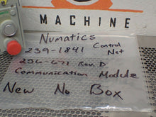 Load image into Gallery viewer, Numatics 239-1841 256-671 Rev. D Control Net Communications Module New No Box
