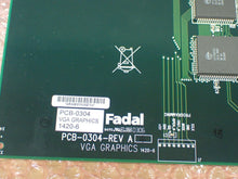Load image into Gallery viewer, Fadal PCB-0304 Rev A VGA Graphics Board 1420-6 ELE-2063 Rev A4 New Old Stock
