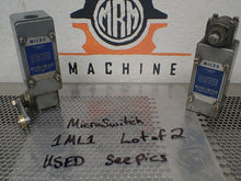 Load image into Gallery viewer, Micro Switch 1ML1 Precision Limit Switches Used With Warranty See Pics Lot of 2 - MRM Machine

