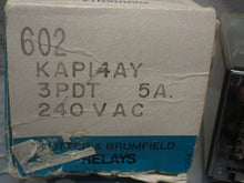 Load image into Gallery viewer, Potter &amp; Brumfield KAP14AY 3PDT 5A 240VAC Relay 11 Pin New Old Stock
