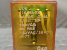 Load image into Gallery viewer, CDE 114D0-24 Relays 24VDC 1/10HP 120VAC New No Box (Lot of 3)
